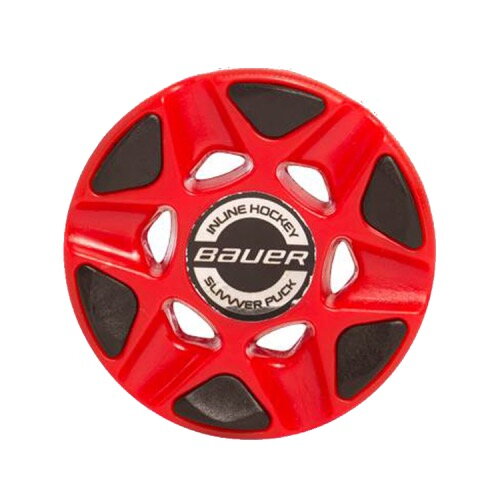 Puk na inline hokej Bauer Slivvver red